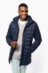 Lichte herenparka met capuchon
