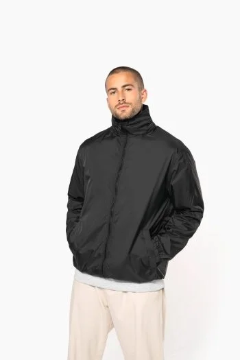 Gevoerde windbreaker heren