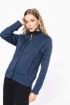 Heather damesvest met rits