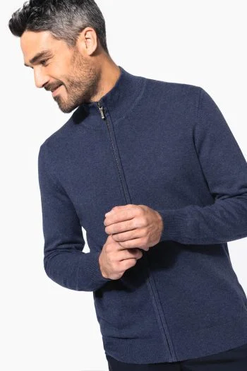 Premium cardigan met rits