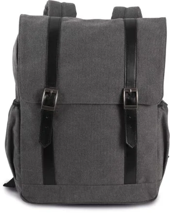 Rugzak van canvas met klep