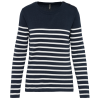 Variation picture for Striped Navy / Off White