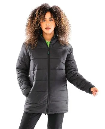 Gerecycleerde donsparka