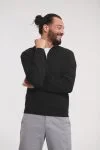 Sweater met ritskraag Authentic