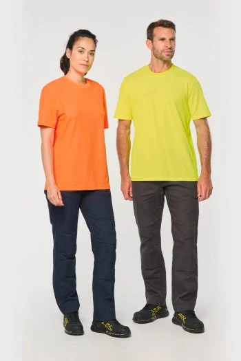 Duurzaam uniseks T-shirt katoen/polyester