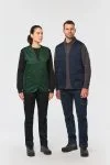 Unisex gilet in polykatoen met veel zakken