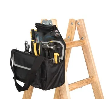 Gereedschapstas, aanpasbaar aan draagbare ladders