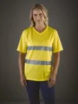 Top Cool - Hi-Vis T-shirt V-hals
