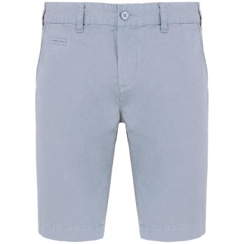 Herenbermuda met verwassen look