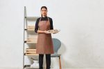 Schort in biologisch fairtradedenim