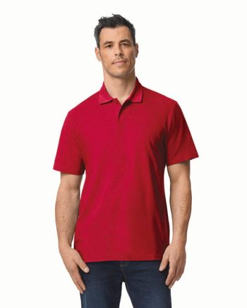 Herenpolo Softstyle Dubbele piqué