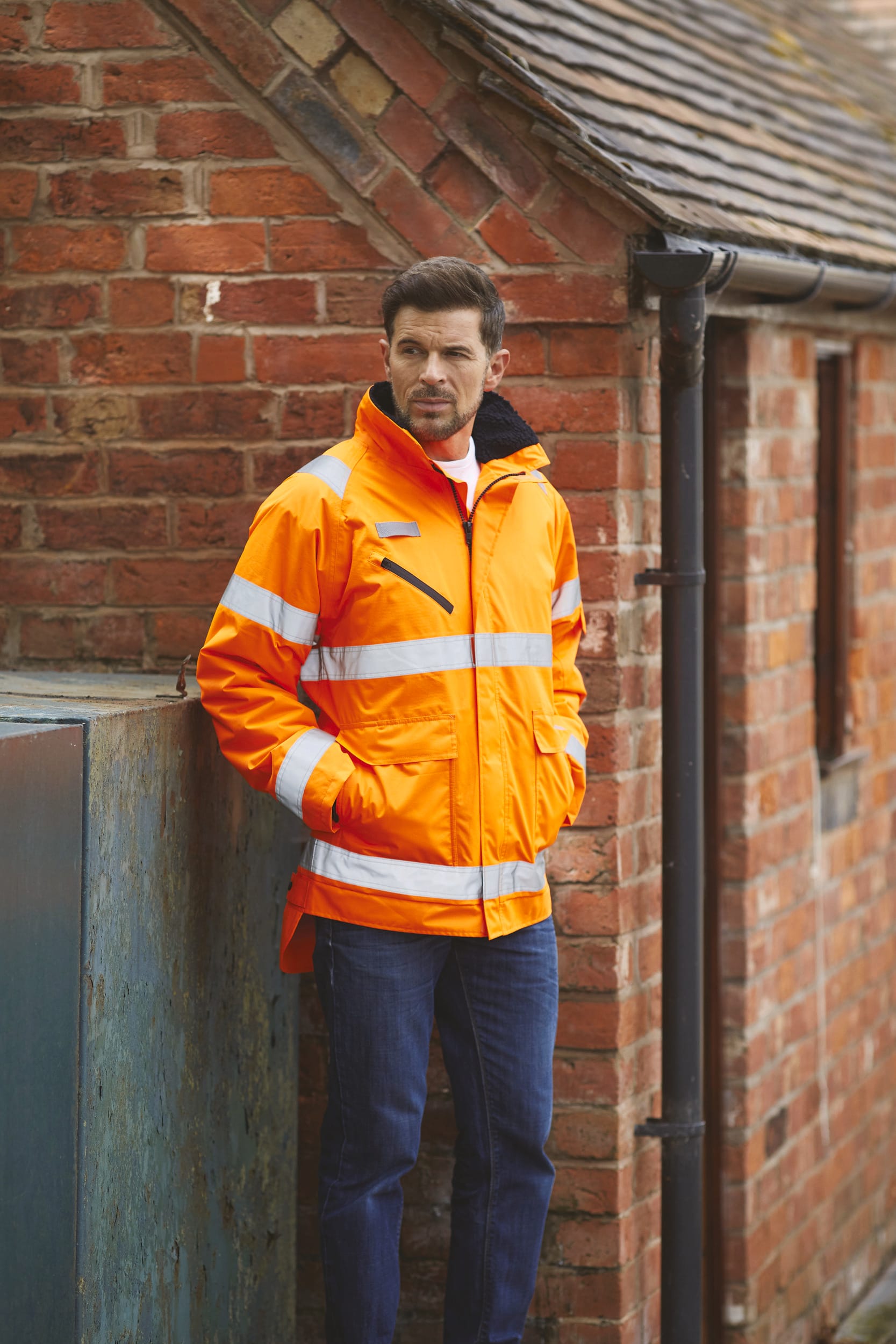 Variation picture for Hi Vis Orange / Navy Variation picture for Hi Vis Orange / Navy