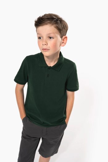 Kinderpolo met korte mouwen